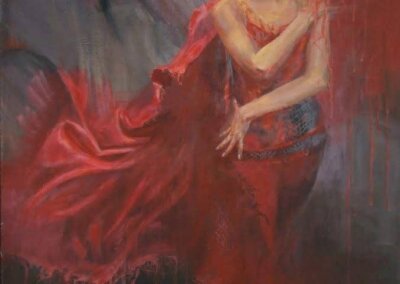 портрет балерины Марины Вежновец