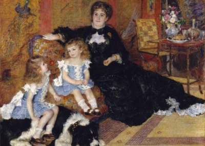 Пьер Ренуар - Портрет госпожи Шарпантье с детьми