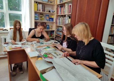 производственная бригада по ремонту и восстановлению книжного фонда