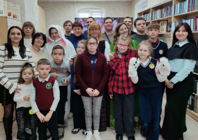 ОО Огонёк надежды в гостях у Сморгонской районной библиотеки